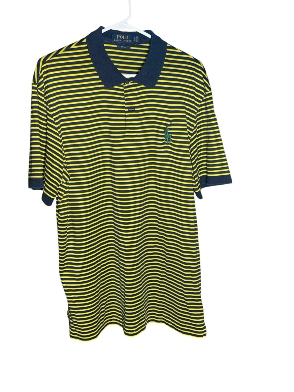 Polo Ralph Lauren Big Pony Pro Fit Pima Cotton Polo Shirt Men’s Large Navy
